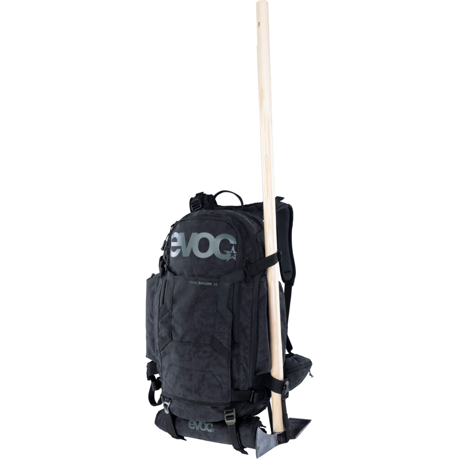 Evoc Trail Builder 35L Fahrradrucksack in SCHWARZ