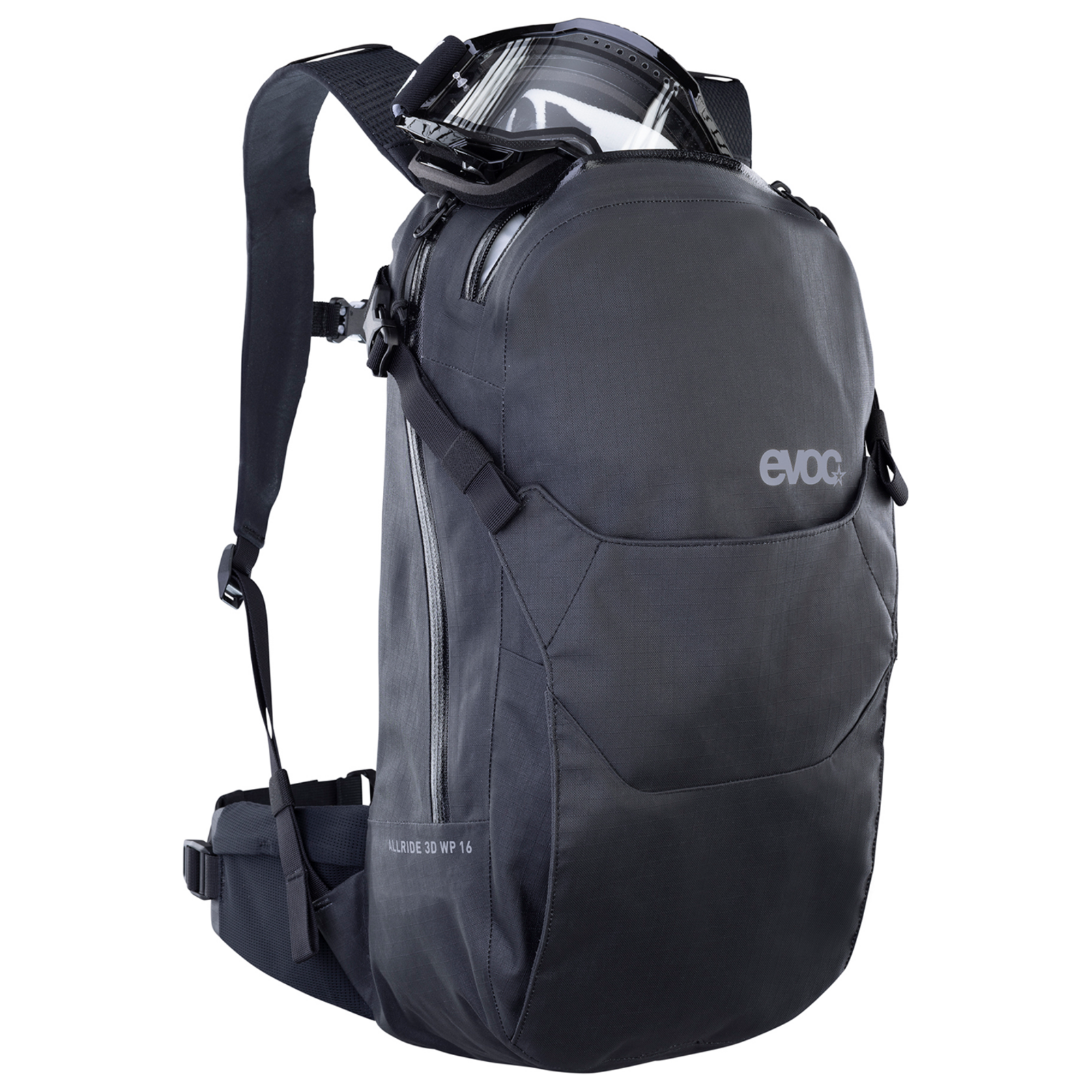 Evoc Allride 3D WP 16L Fahrradrucksack in SCHWARZ