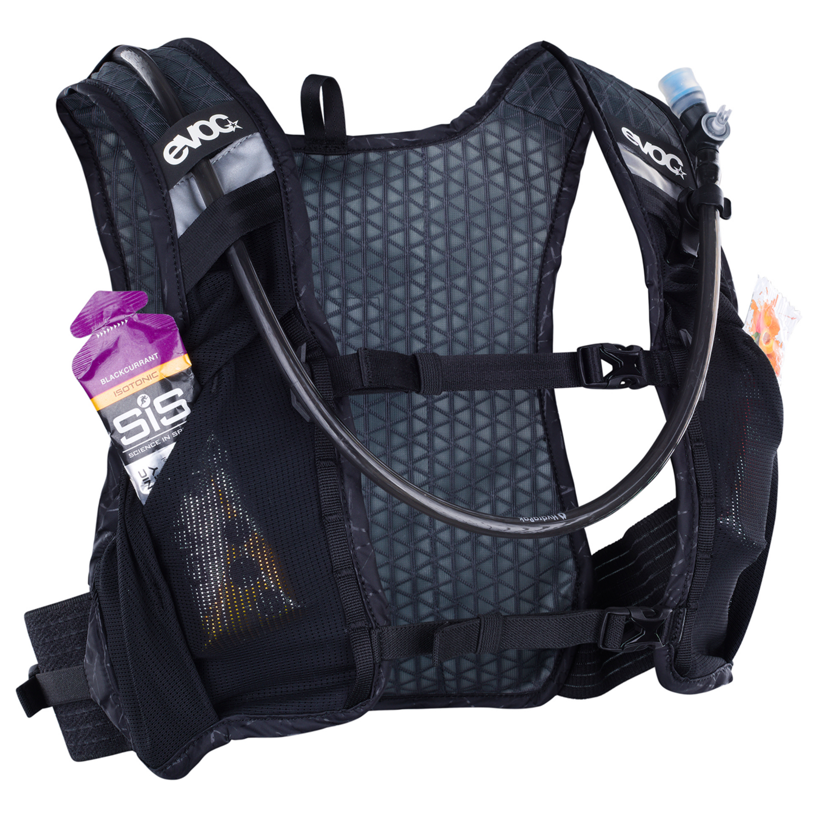 Evoc Hydro Pro Ultra 1.5 + 1.5 Bladder Trinkrucksack in SCHWARZ