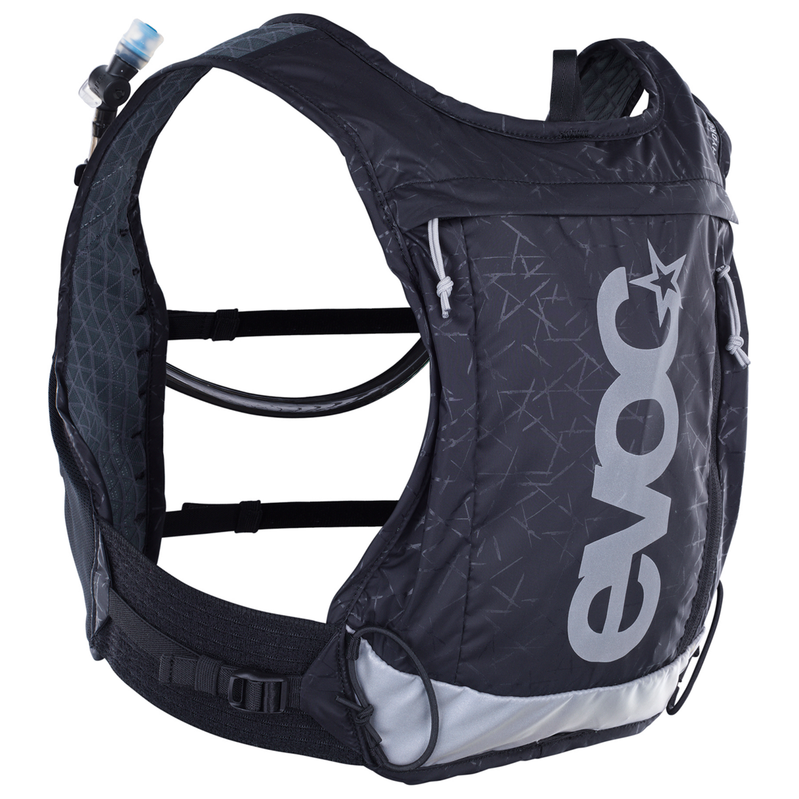 Evoc Hydro Pro Ultra 1.5 + 1.5 Bladder Trinkrucksack in SCHWARZ