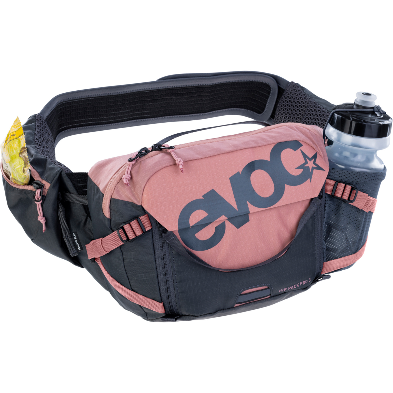 Evoc Hip Pack Pro 3L + 1,5L Bladder Hüfttasche in PINK