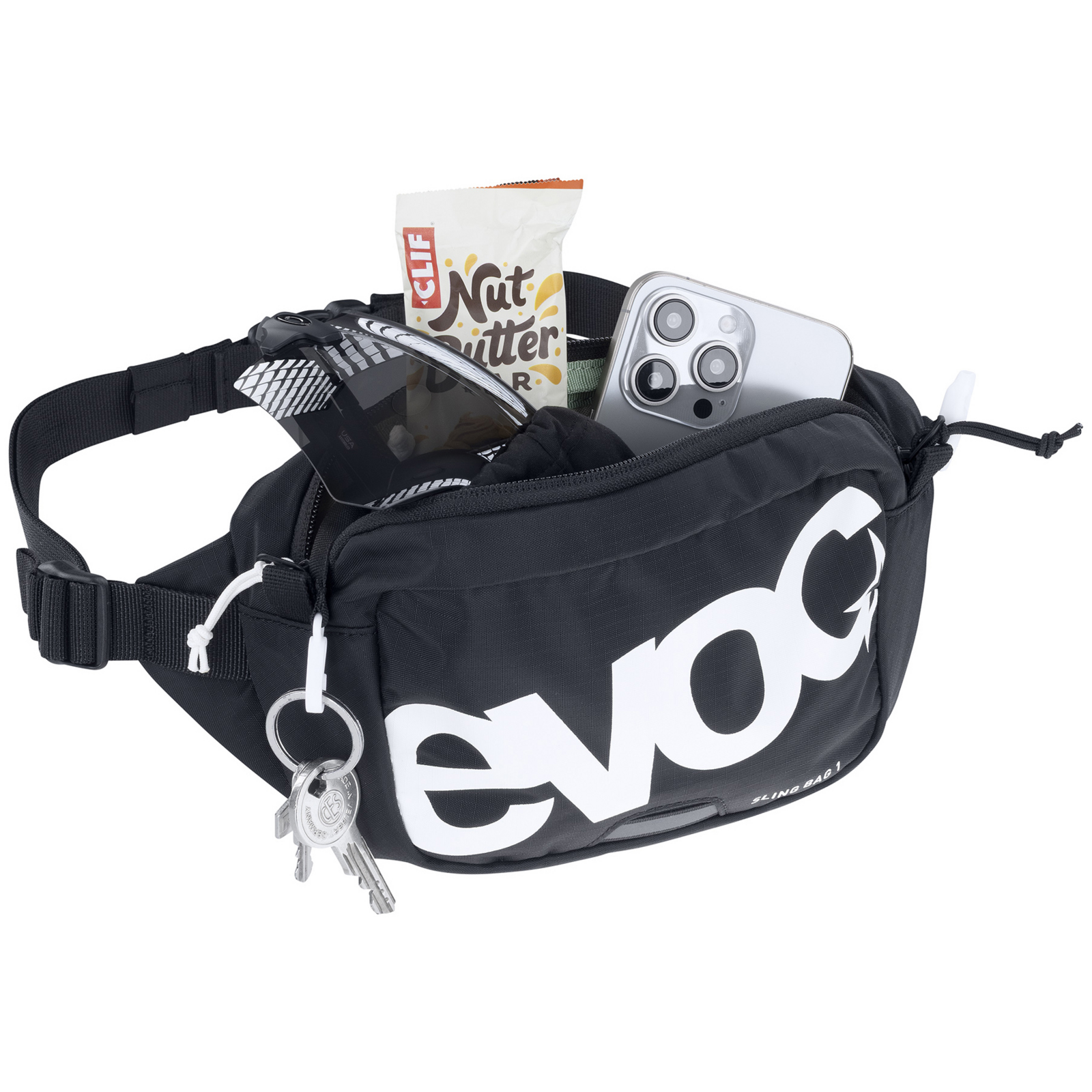 Evoc Sling Bag 1L Hüfttasche in SCHWARZ