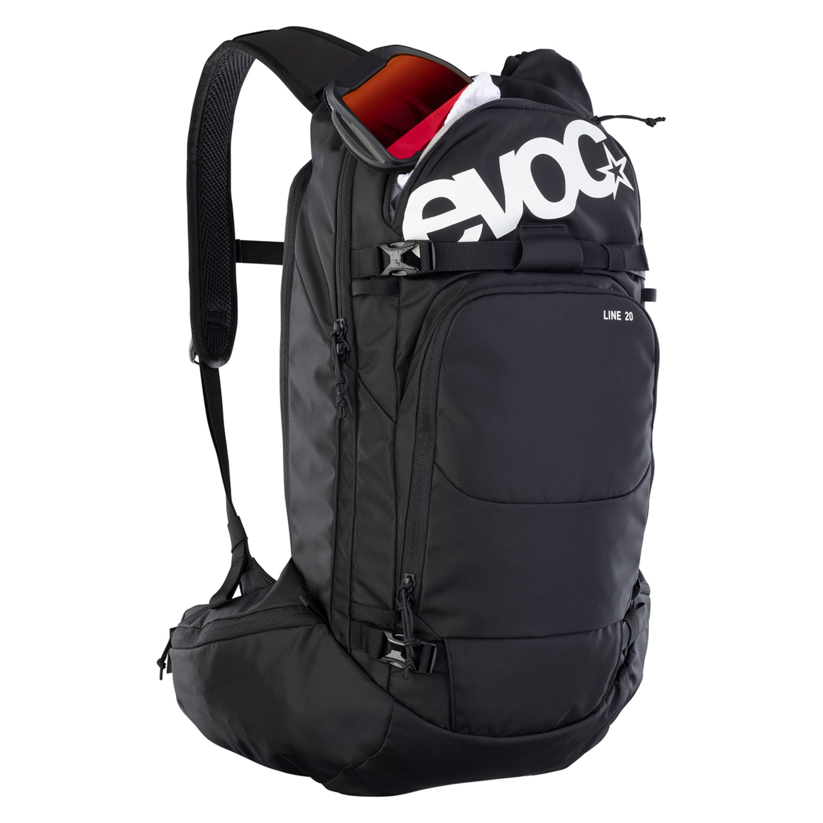 Evoc Line 20L Tourenrucksack in SCHWARZ