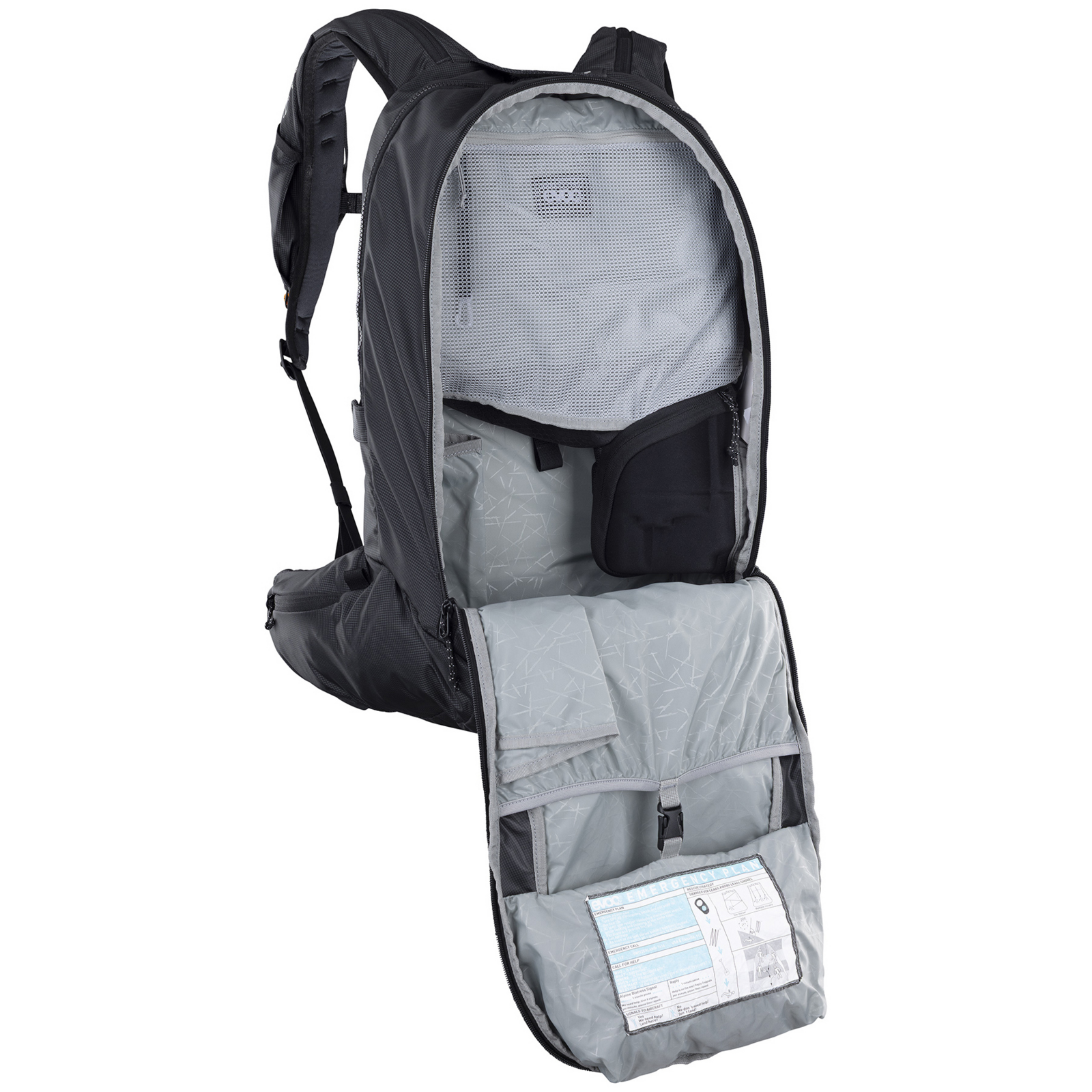 Evoc Line  22L E2 Lawinenrucksack in SCHWARZ