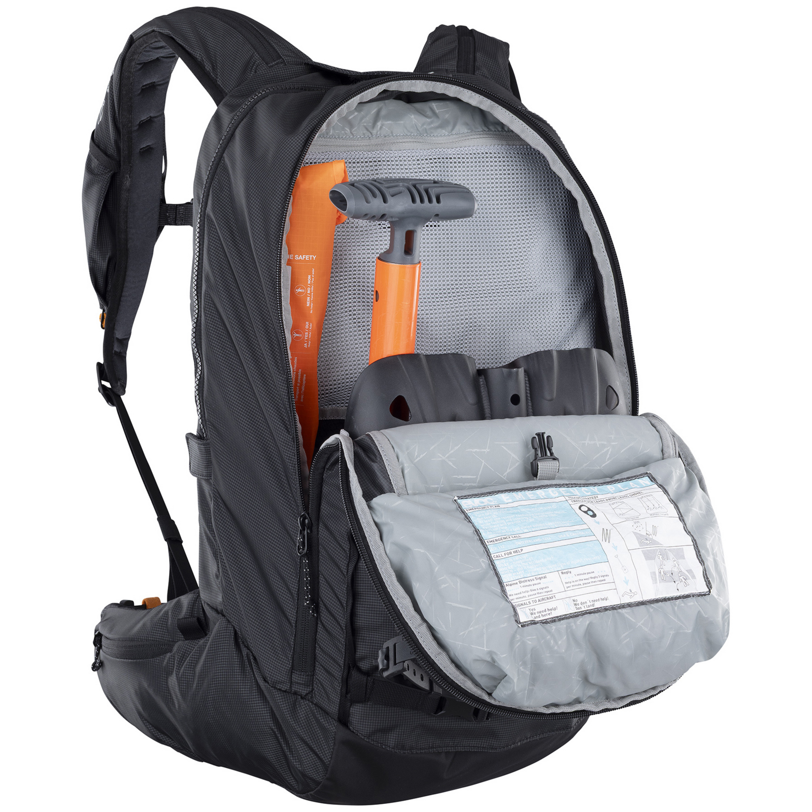Evoc Line  22L E2 Lawinenrucksack in SCHWARZ