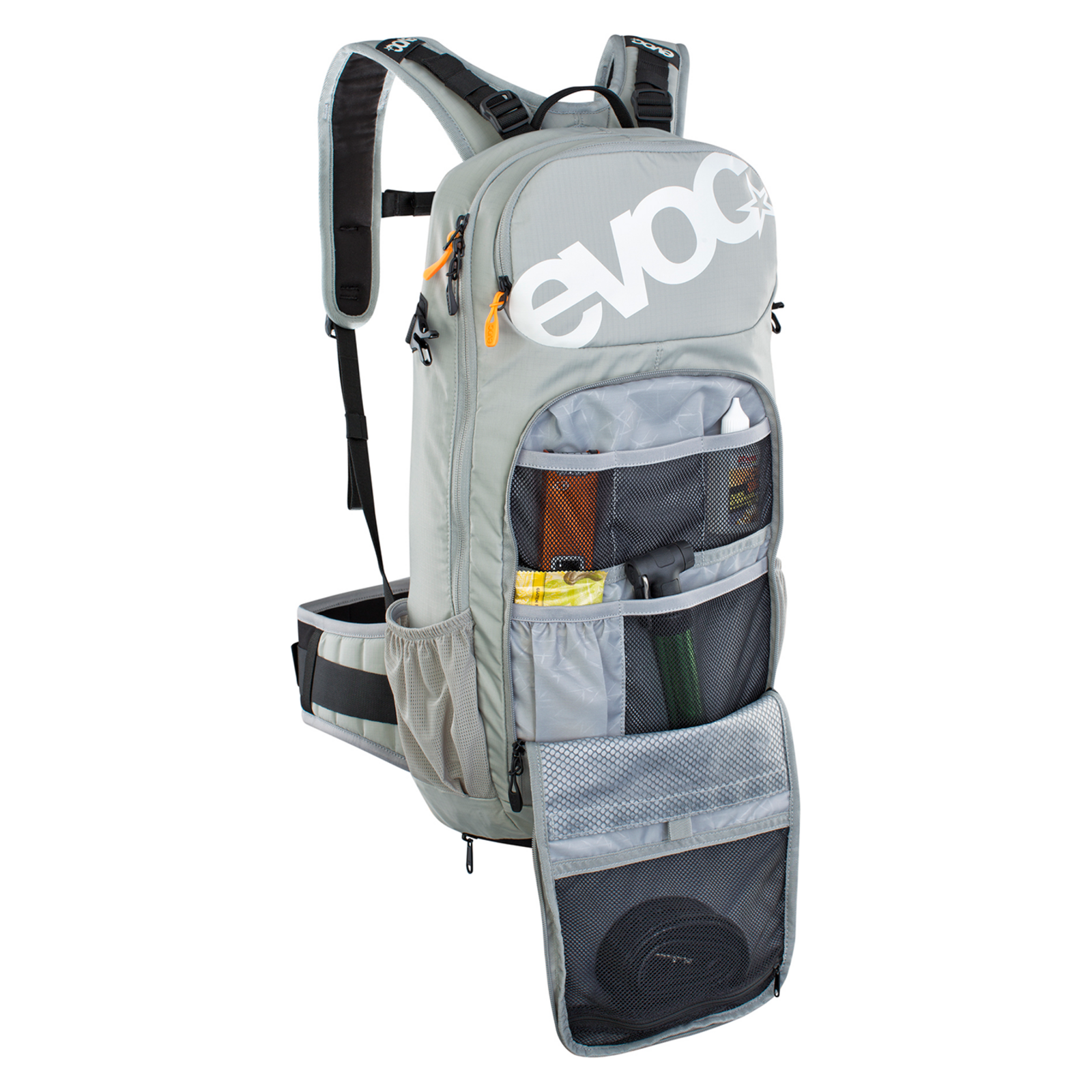 Evoc FR Enduro 16L Protektoren-Rucksack in GRAU