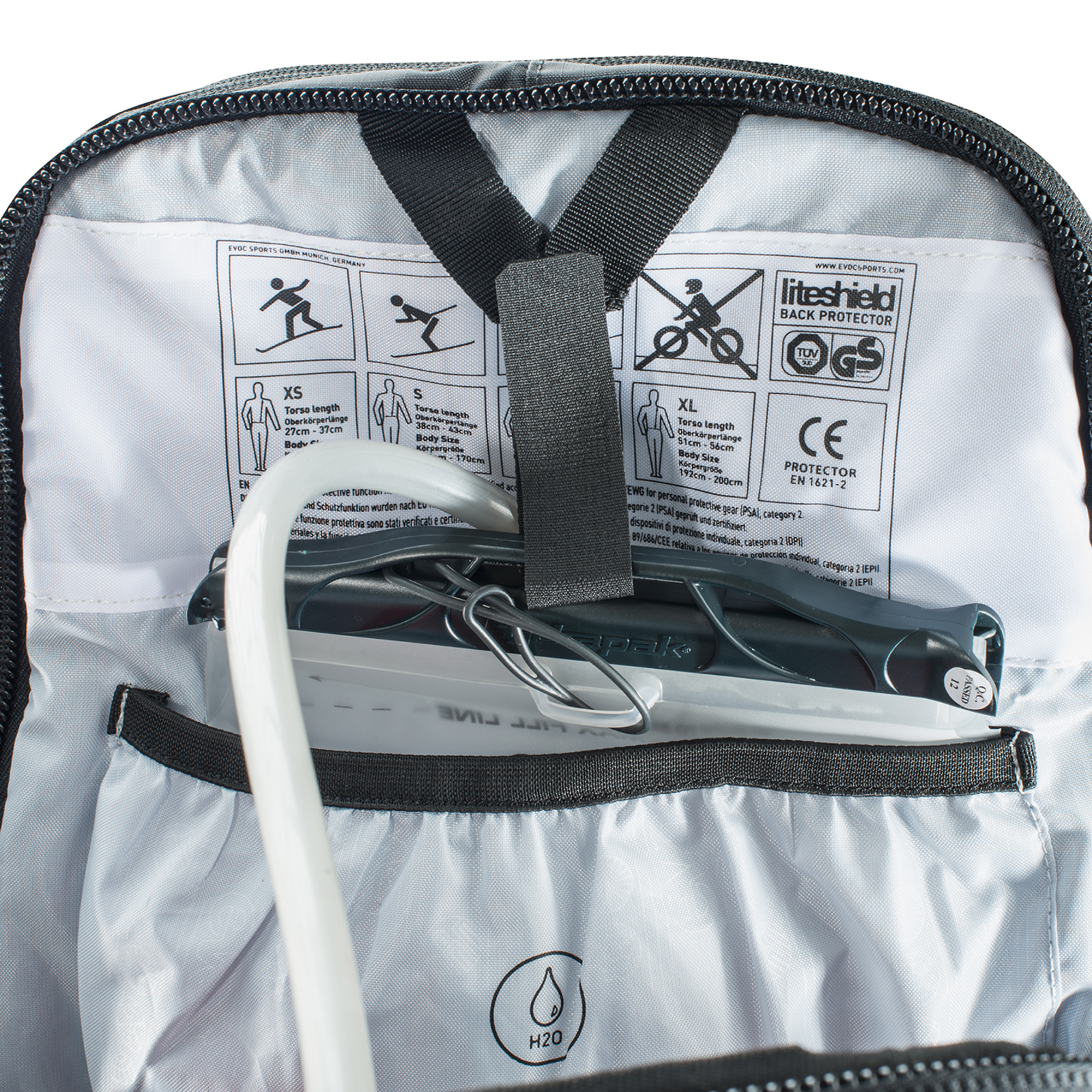 FR Trail Blackline 20L Protektoren-Rucksack black
