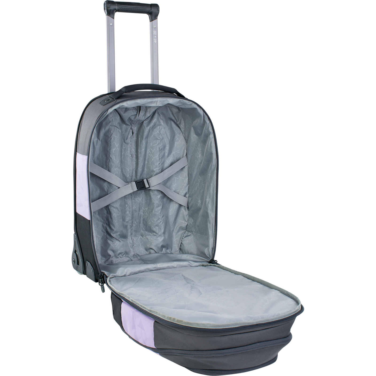 Evoc Terminal Bag 40+20L Rollkoffer in SCHWARZ