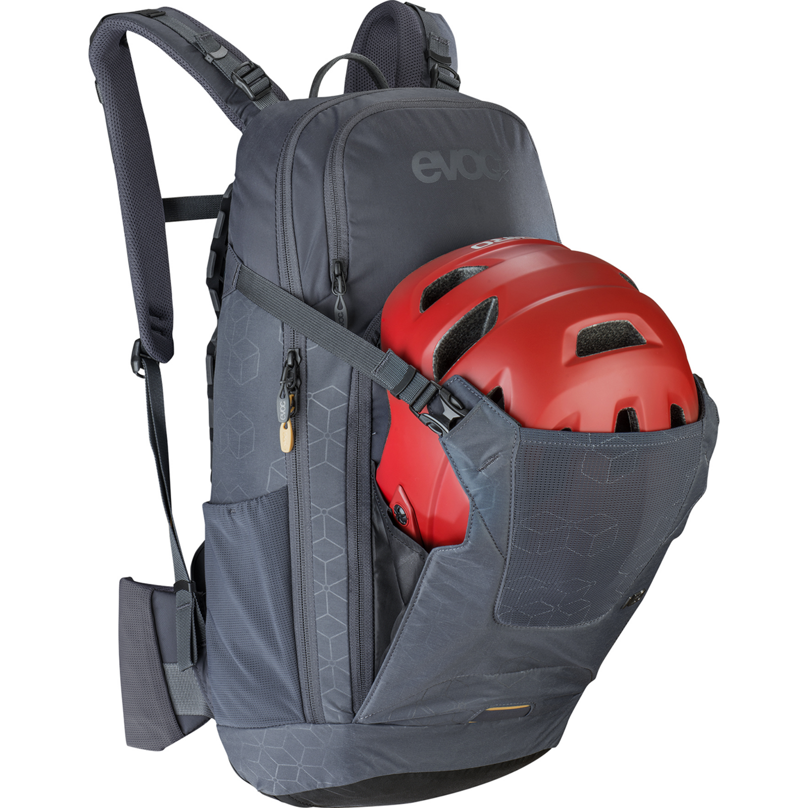 Evoc Neo 16L Protektoren-Rucksack in GRAU