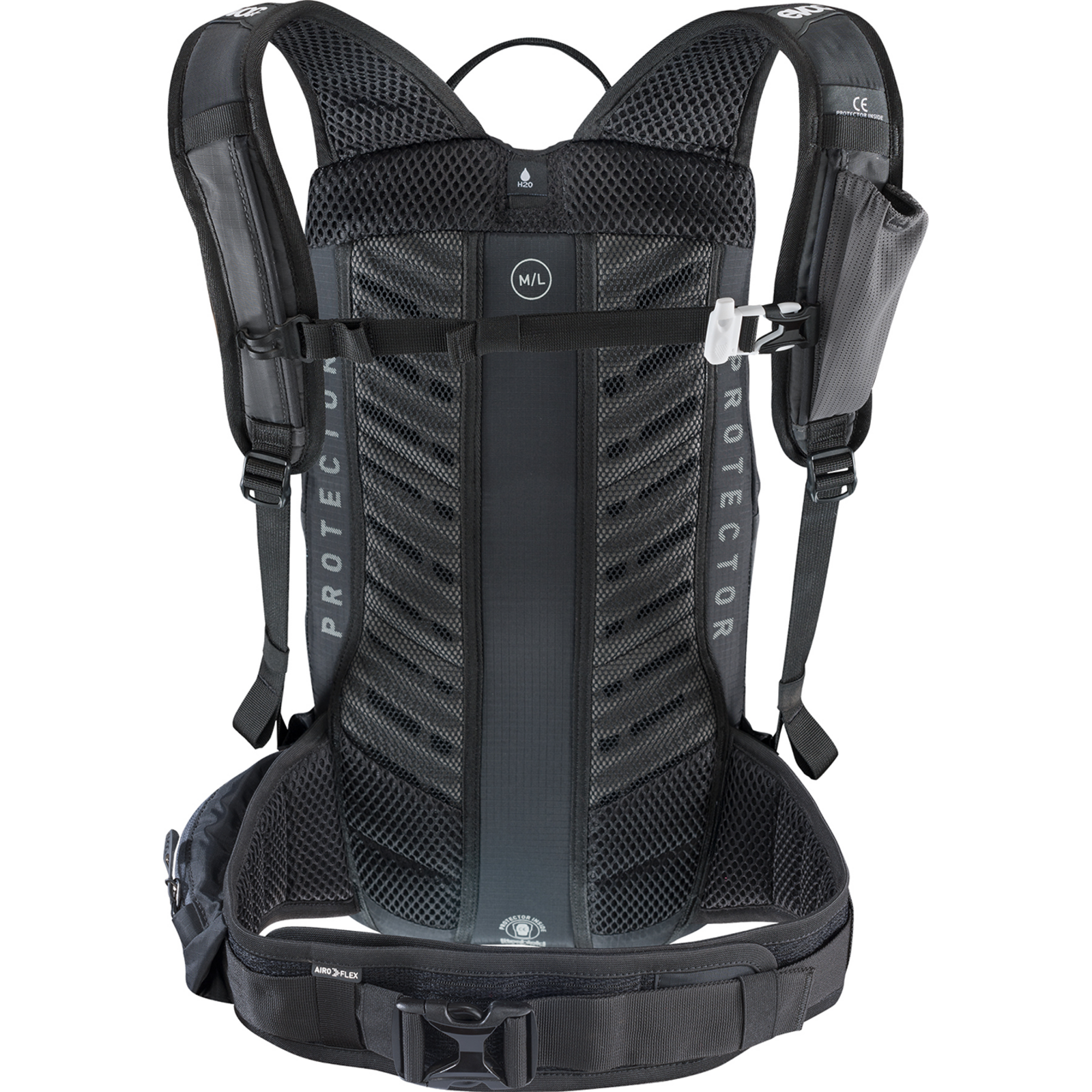 Evoc FR Lite Race 10L Protektoren-Rucksack in GRAU