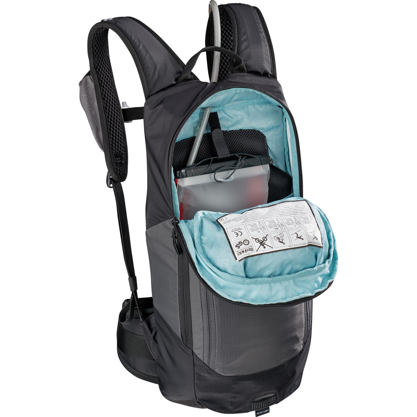 Evoc FR Lite Race 10L Protektoren-Rucksack in GRAU