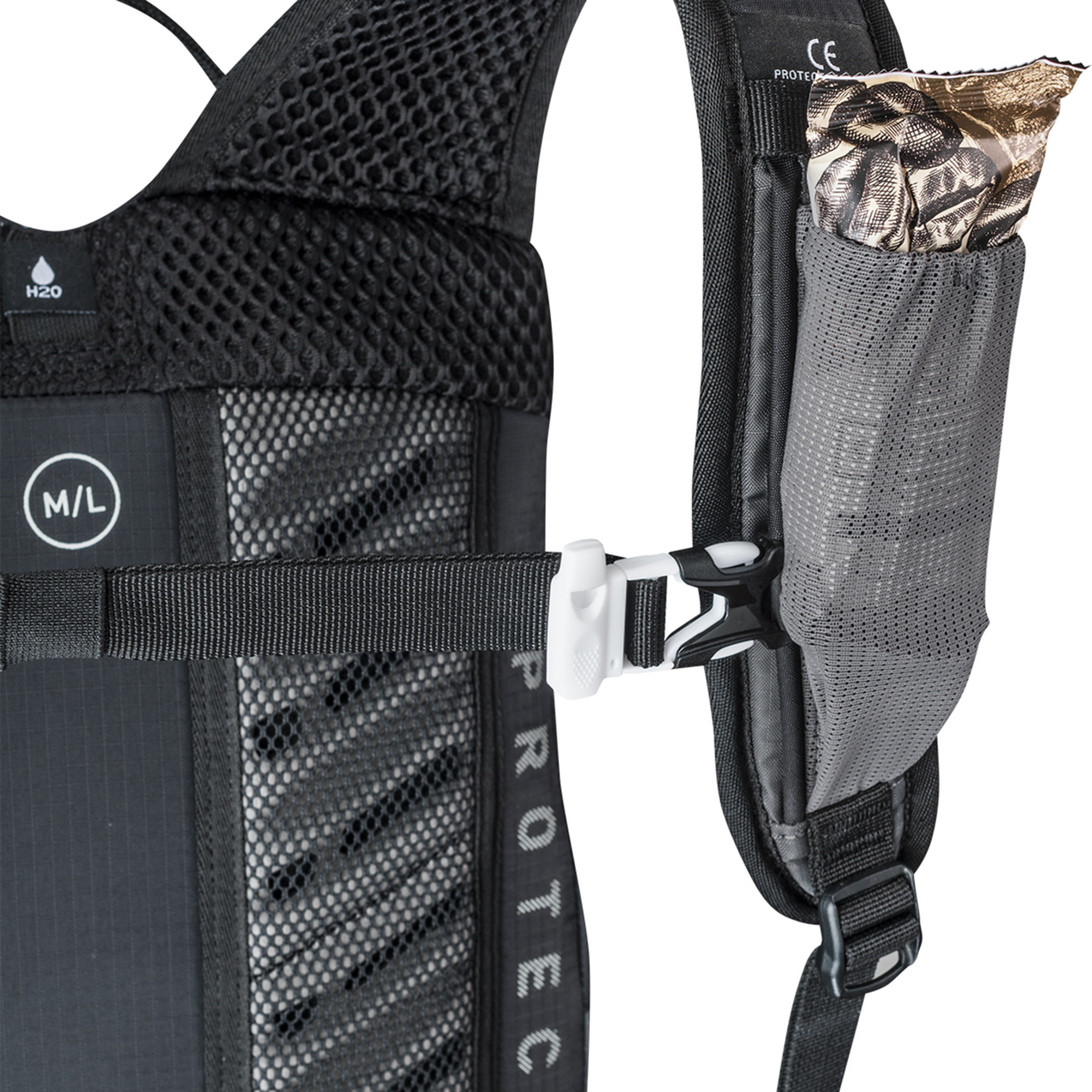 Evoc FR Lite Race 10L Protektoren-Rucksack in GRAU