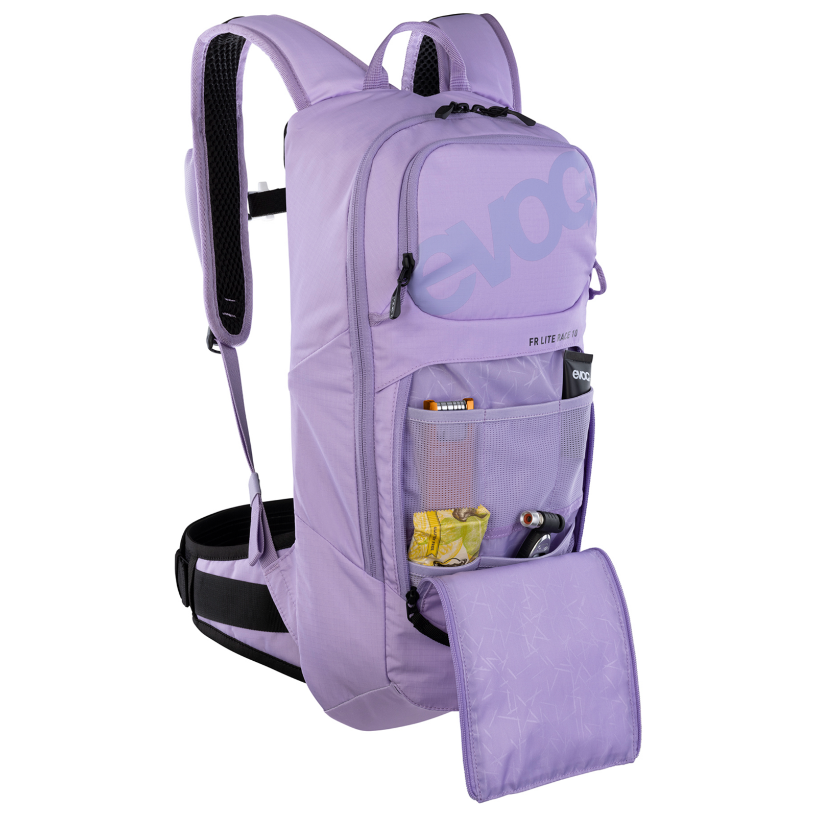 Evoc FR Lite Race 10L Protektoren-Rucksack in VIOLETT