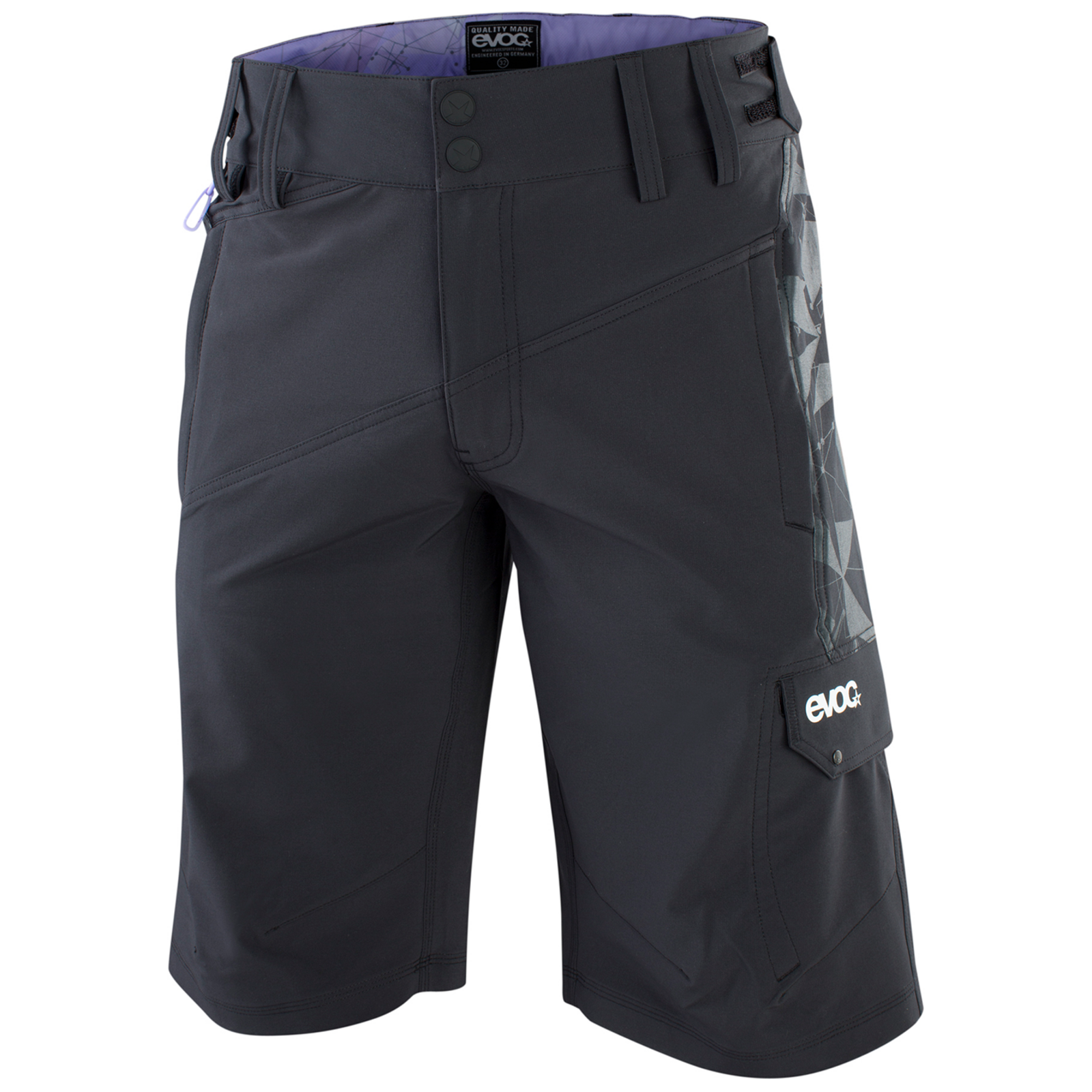 Evoc Bike Shorts Men Fahrradhose für Herren in SCHWARZ