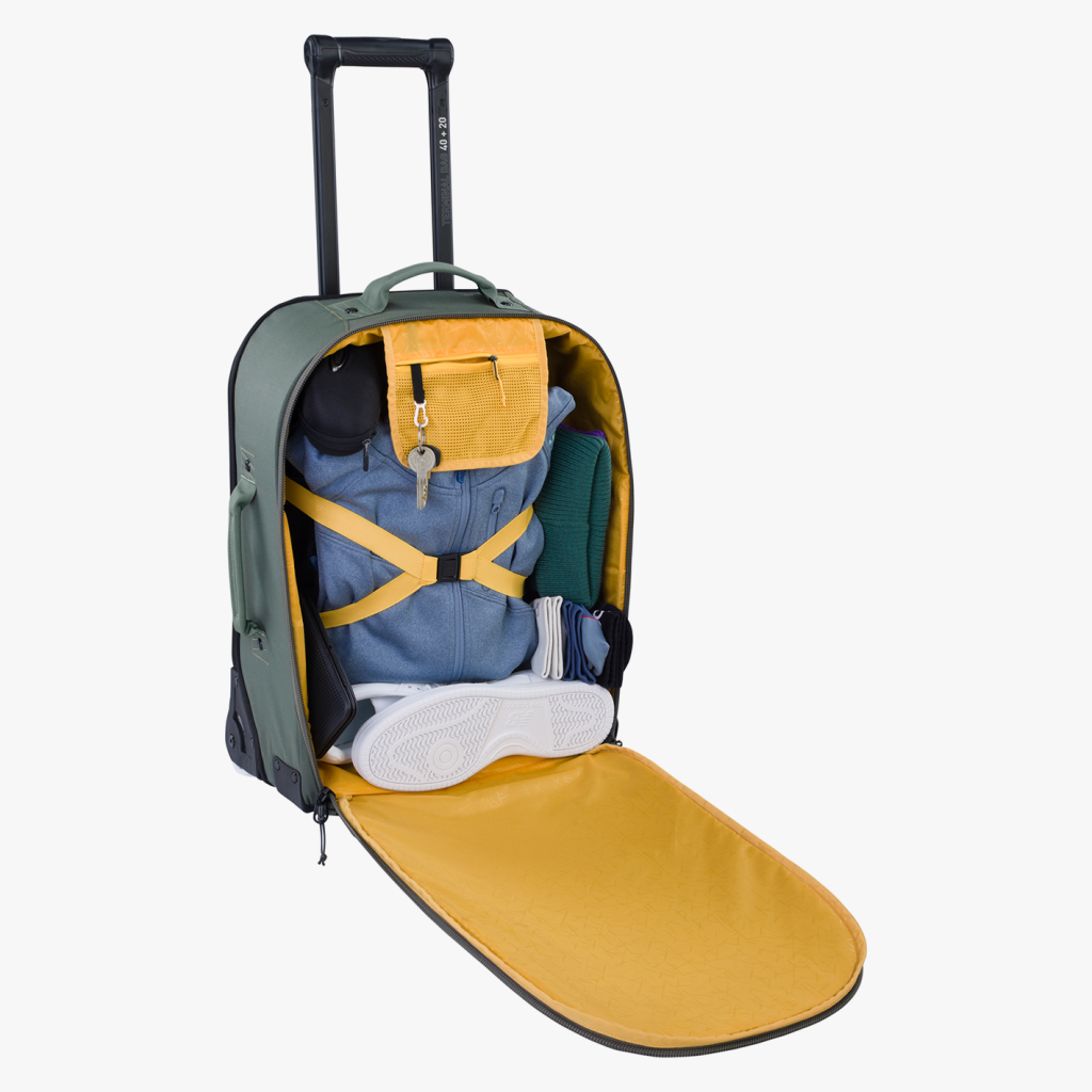 Evoc Terminal Bag 40+20L Rollkoffer in GRÜN