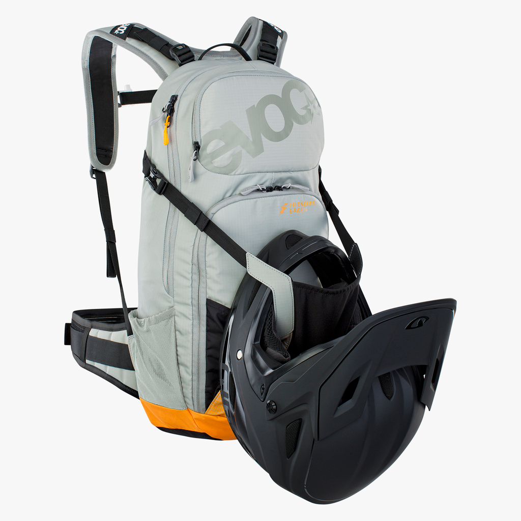 Evoc FR Enduro E-Ride 16L Protektoren-Rucksack in GRAU