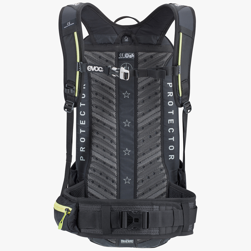 Evoc FR Enduro Blackline 16L Protektoren-Rucksack in SCHWARZ