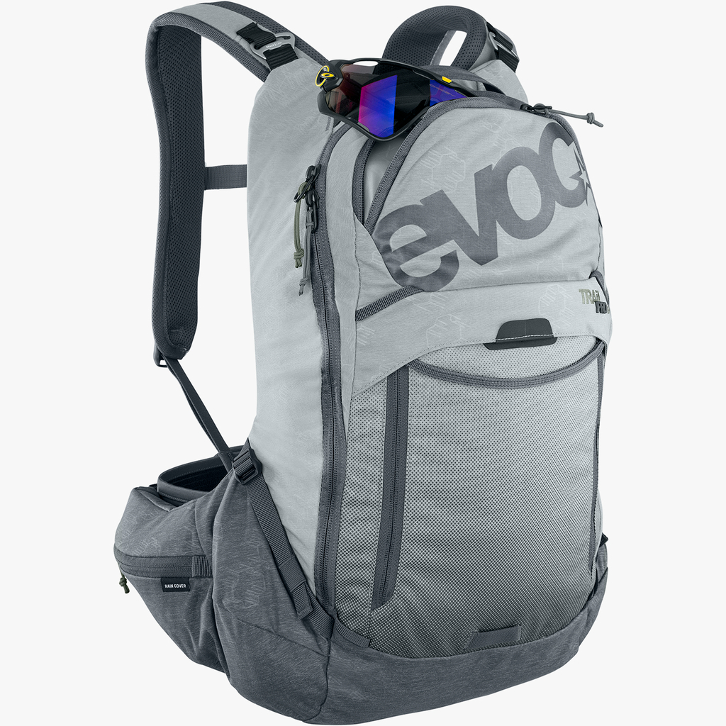 Evoc Trail Pro 16L Protektoren-Rucksack in GRAU