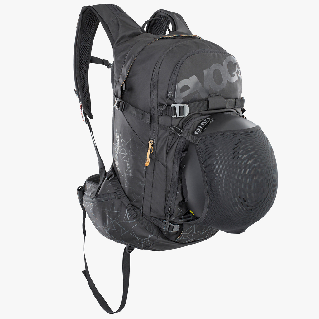 Evoc Line R.A.S. Protector 32L Airbag included Lawinenrucksack in SCHWARZ