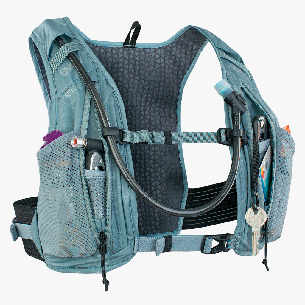 Evoc Hydro Pro 3L + 1,5L Bladder Fahrradrucksack in GRAU