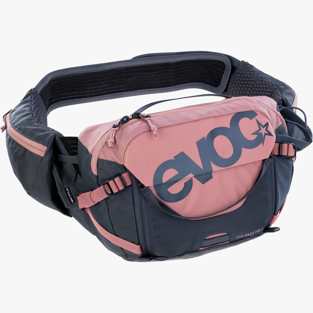 Evoc Hip Pack Pro 3L + 1,5L Bladder Hüfttasche in PINK