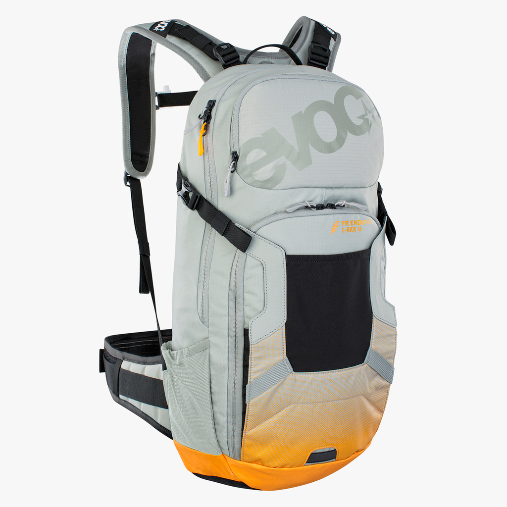 Evoc FR Enduro E-Ride 16L Protektoren-Rucksack in GRAU