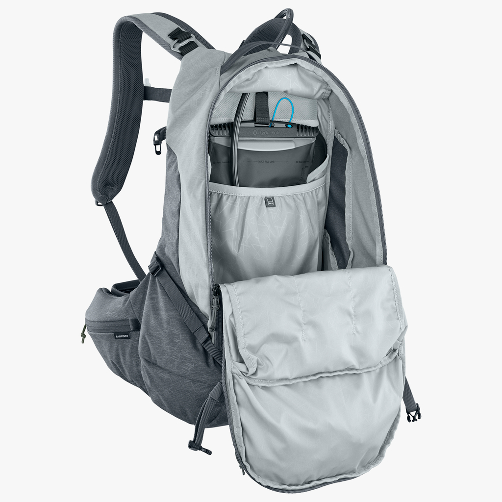 Evoc Trail Pro 26L Protektoren-Rucksack in GRAU