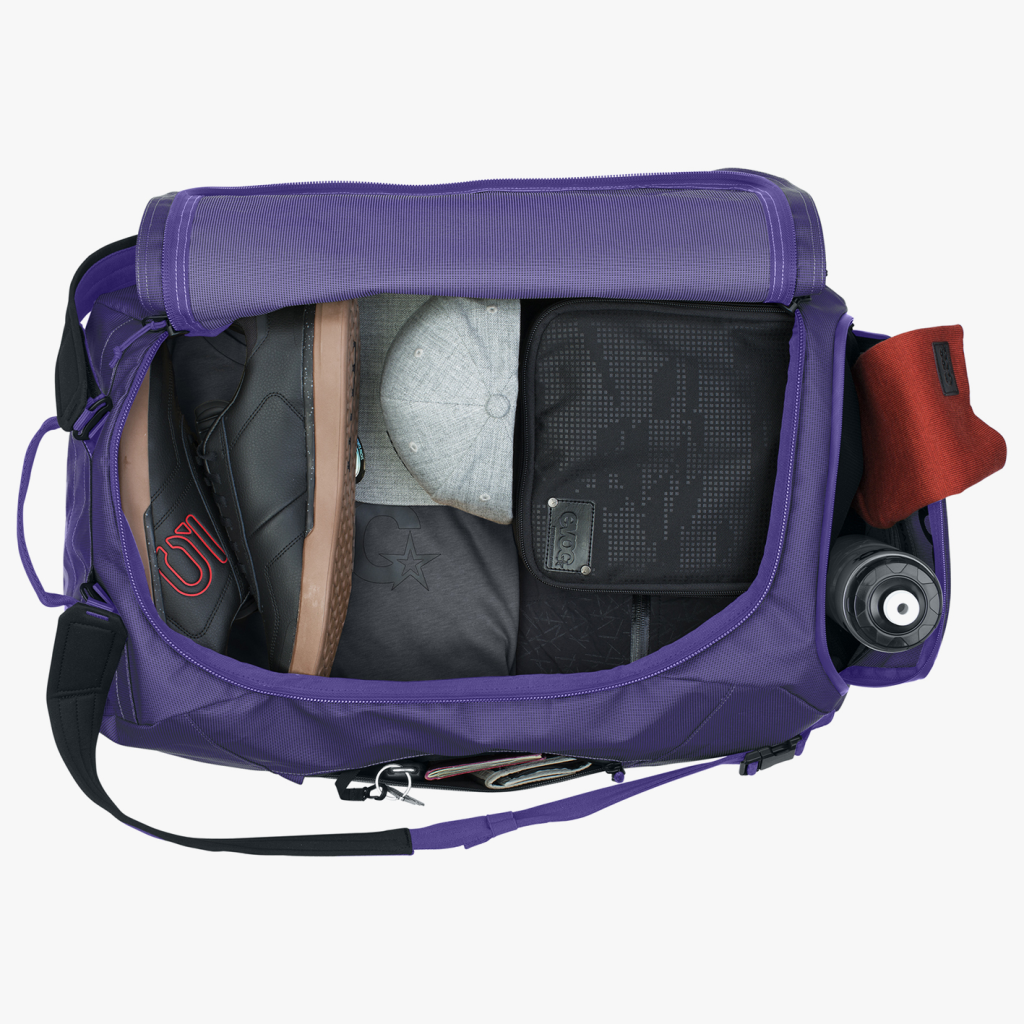 Evoc Duffle Bag 60L Sporttasche in VIOLETT