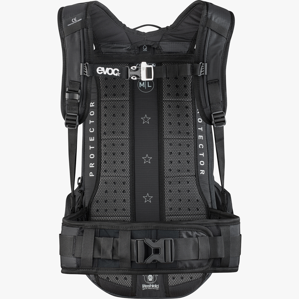 Evoc FR Tour 30L Protektoren-Rucksack in SCHWARZ