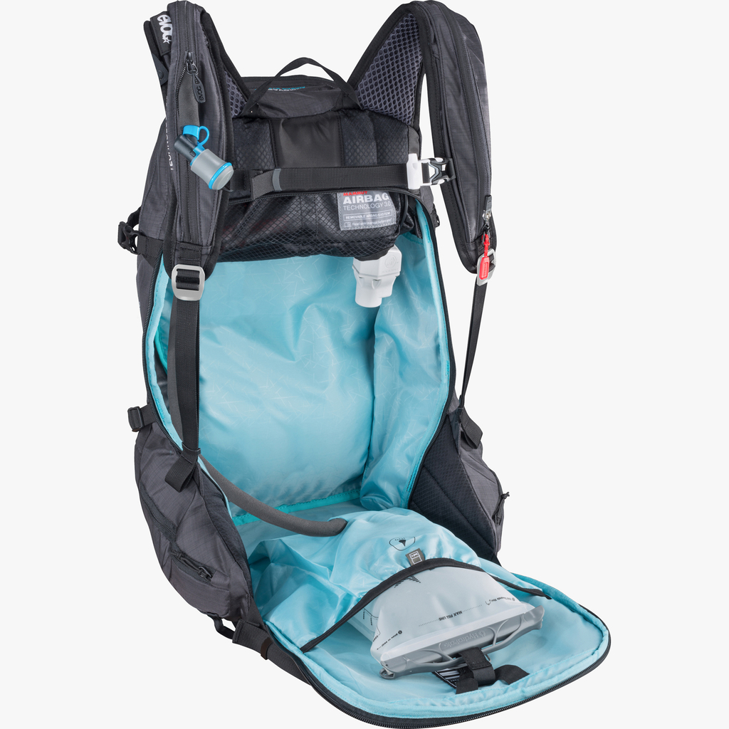 Evoc Line R.A.S. 30l Airbag included Lawinenrucksack in GRAU