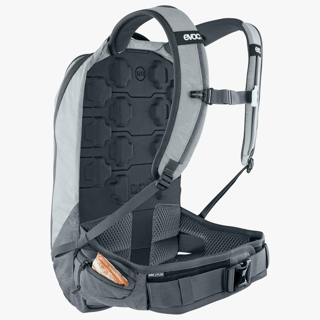 Evoc Trail Pro 10L Protektoren-Rucksack in GRAU