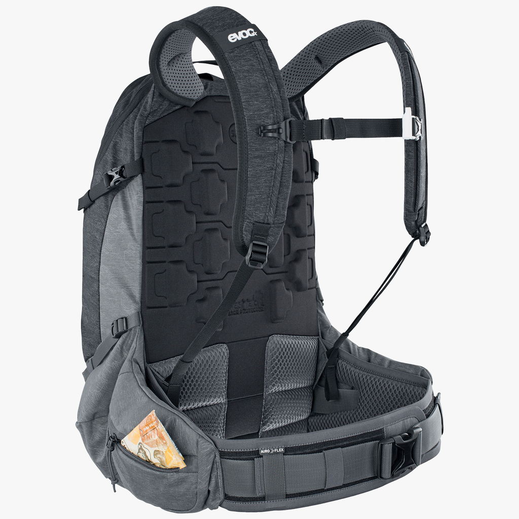 Evoc Trail Pro 26L Protektoren-Rucksack in SCHWARZ