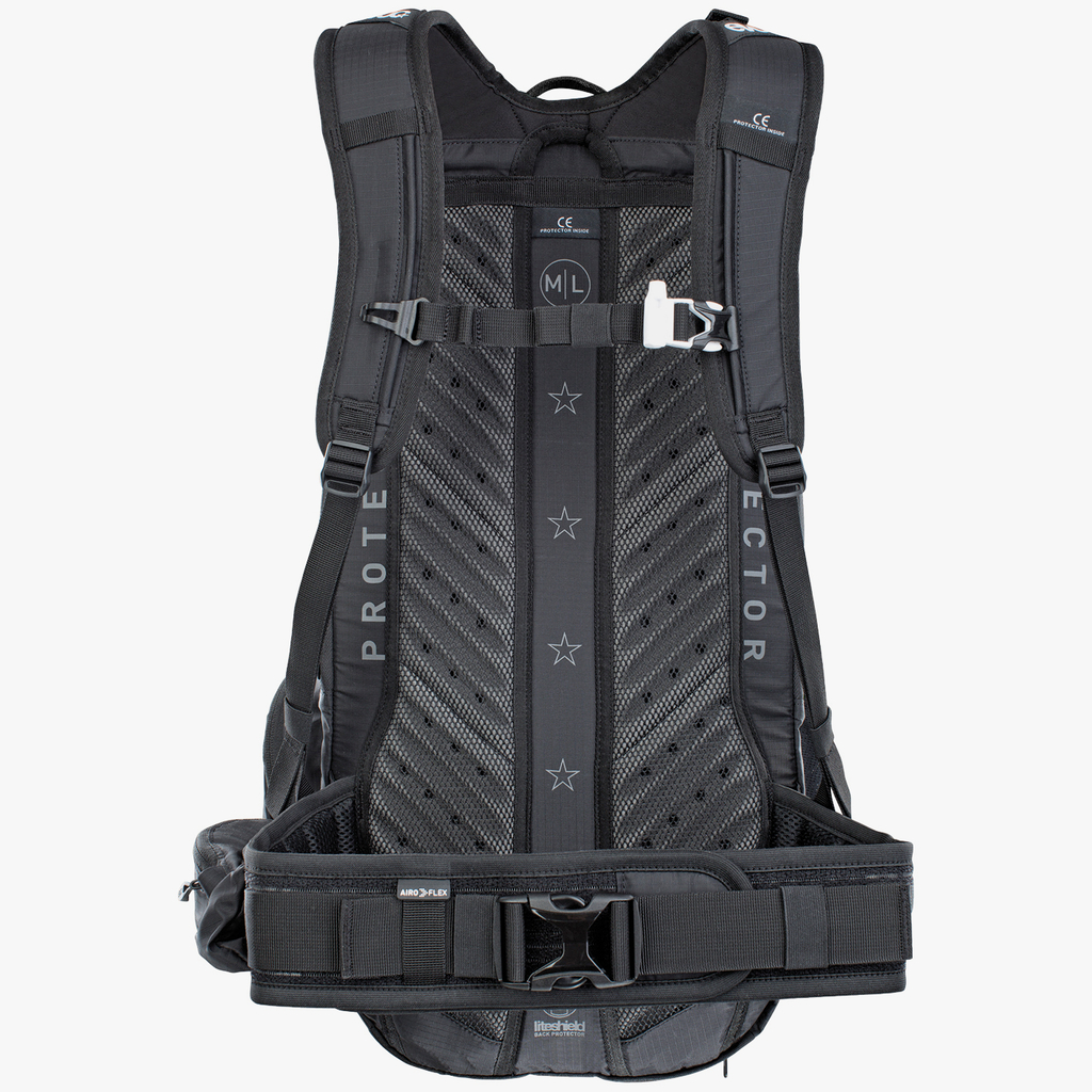 Evoc FR Trail E-Ride 20L Protektoren-Rucksack in SCHWARZ