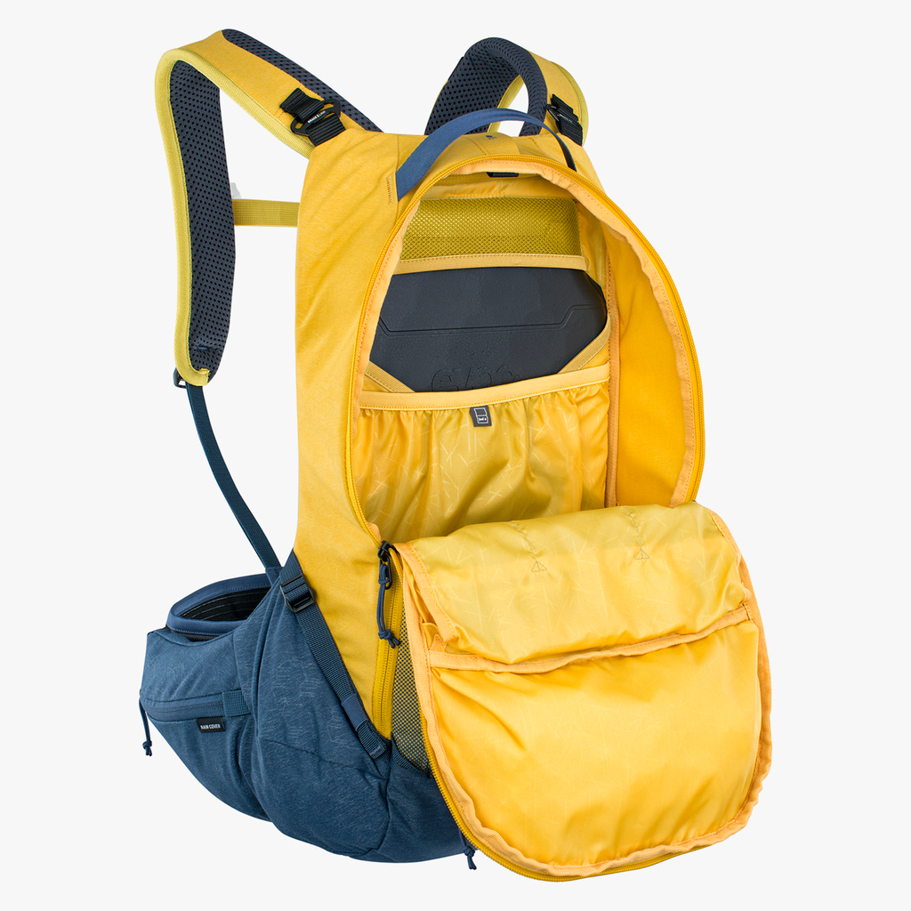 Evoc Trail Pro 16L Protektoren-Rucksack in GELB