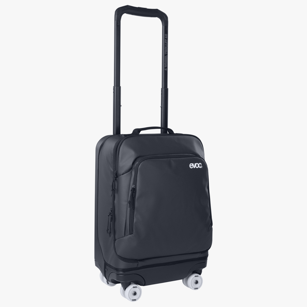 Evoc 4-Wheel Trolley 40L in SCHWARZ