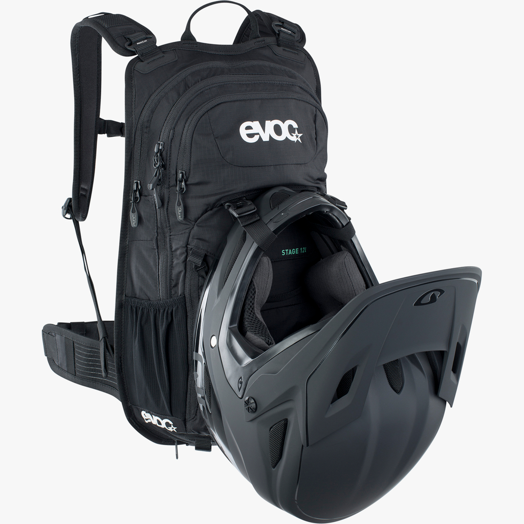 Evoc Stage 12L Fahrradrucksack in SCHWARZ