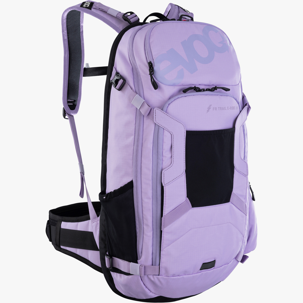 Evoc FR Trail E-Ride 20L Protektoren-Rucksack in VIOLETT