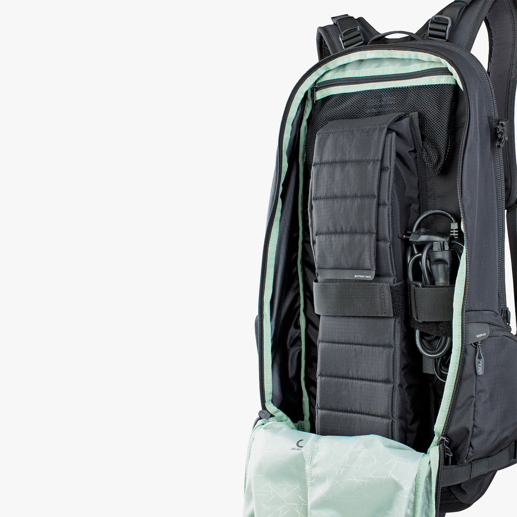 Evoc FR Trail E-Ride 20L Protektoren-Rucksack in SCHWARZ