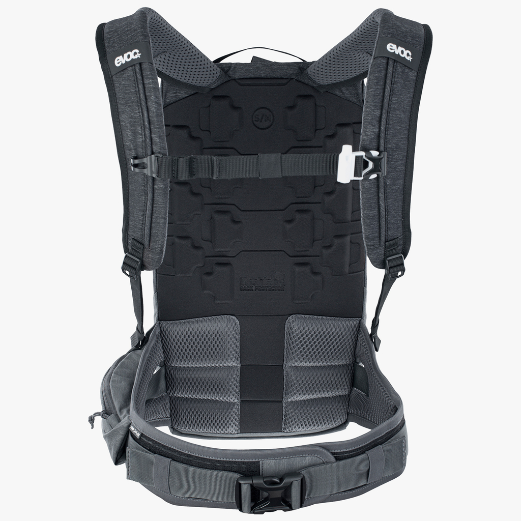 Evoc Trail Pro 10L Protektoren-Rucksack in SCHWARZ