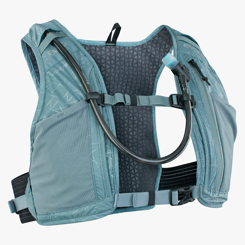 Evoc Hydro Pro 1.5L + 1.5L Bladder Fahrradrucksack in GRAU