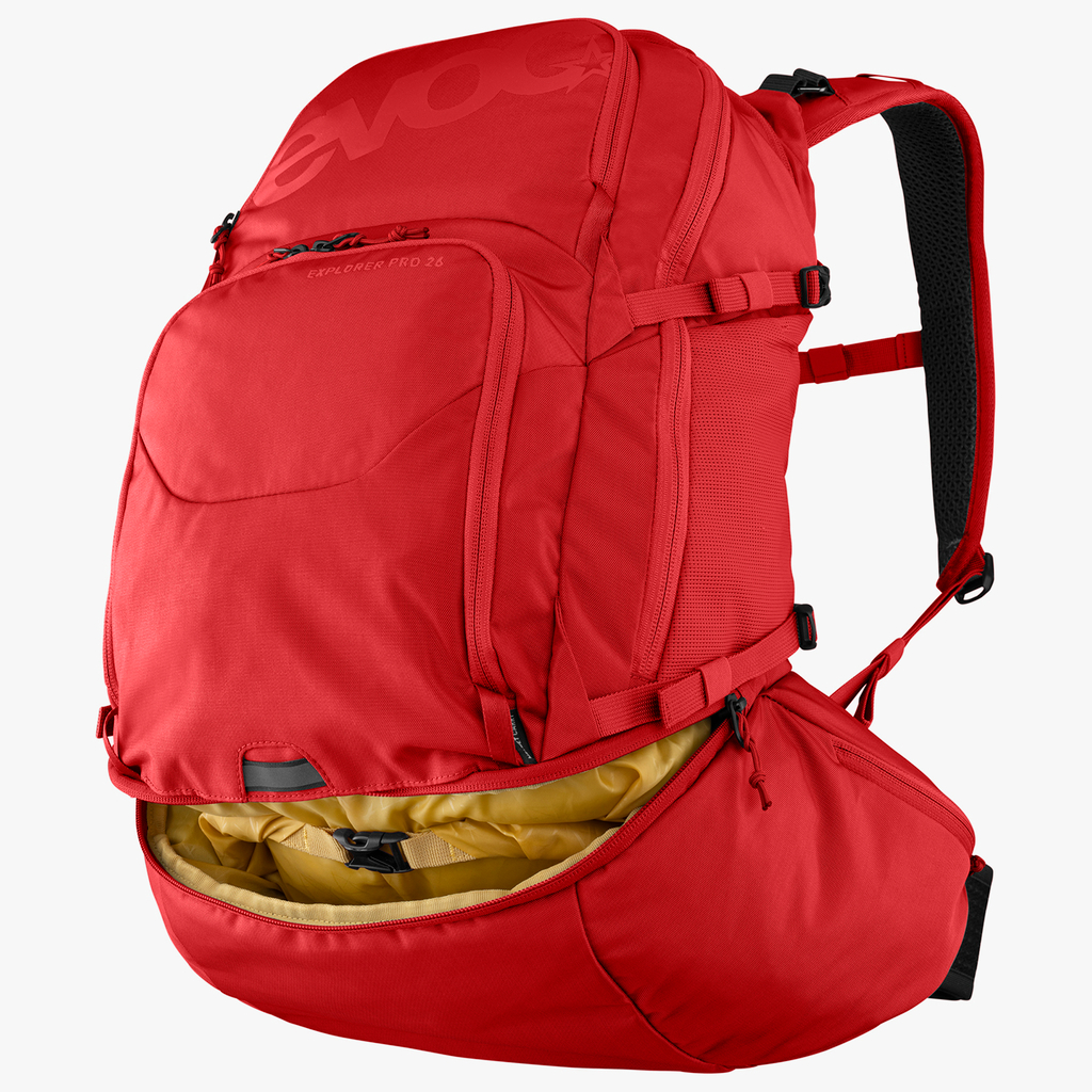 Evoc Explorer Pro 26L Fahrradrucksack in ROT