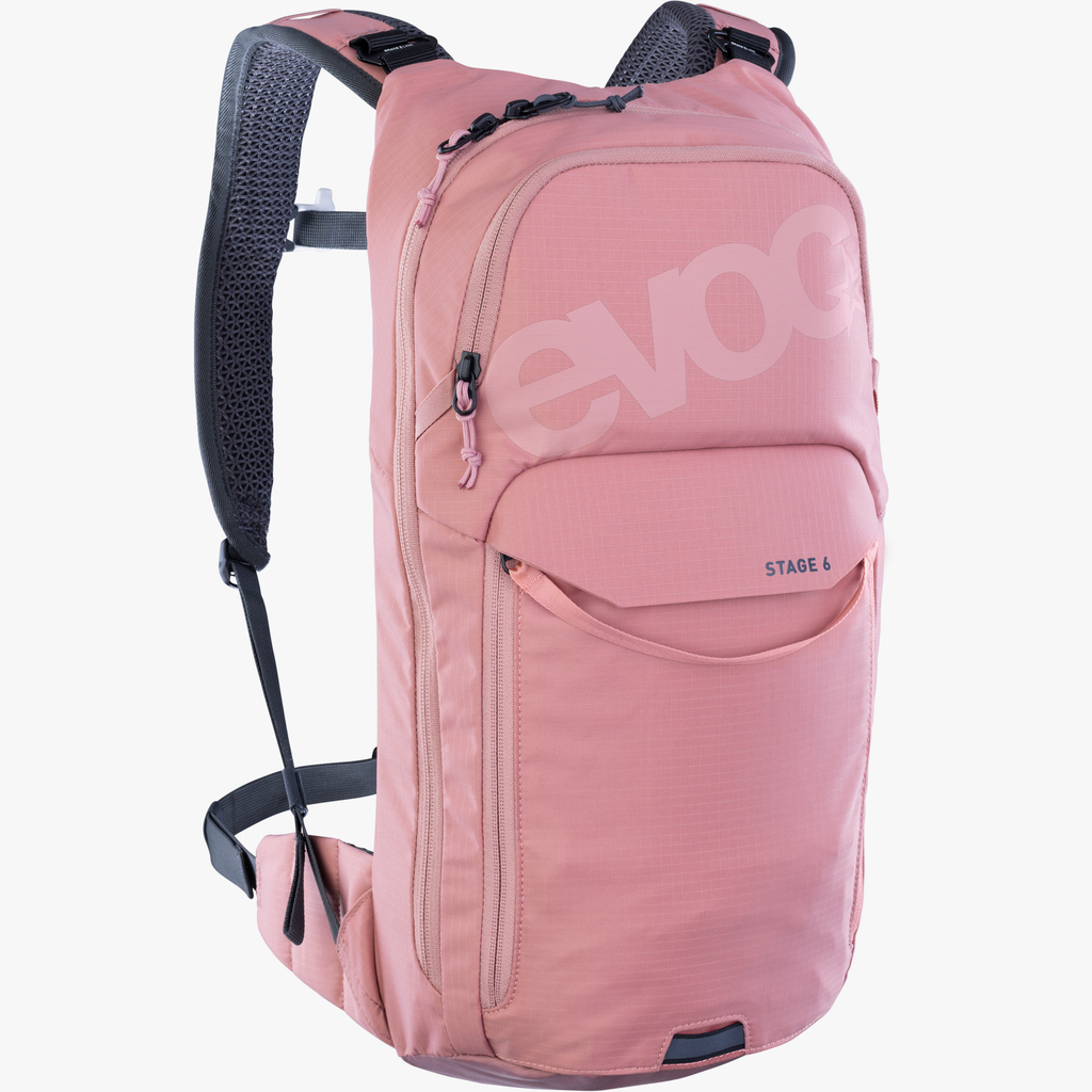 Evoc Stage 6L + 2L Bladder Fahrradrucksack in PINK