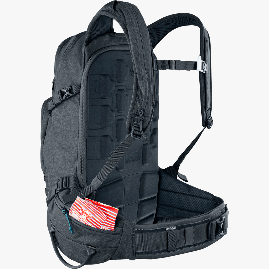 Evoc Line Pro 20L Protektoren-Rucksack in SCHWARZ