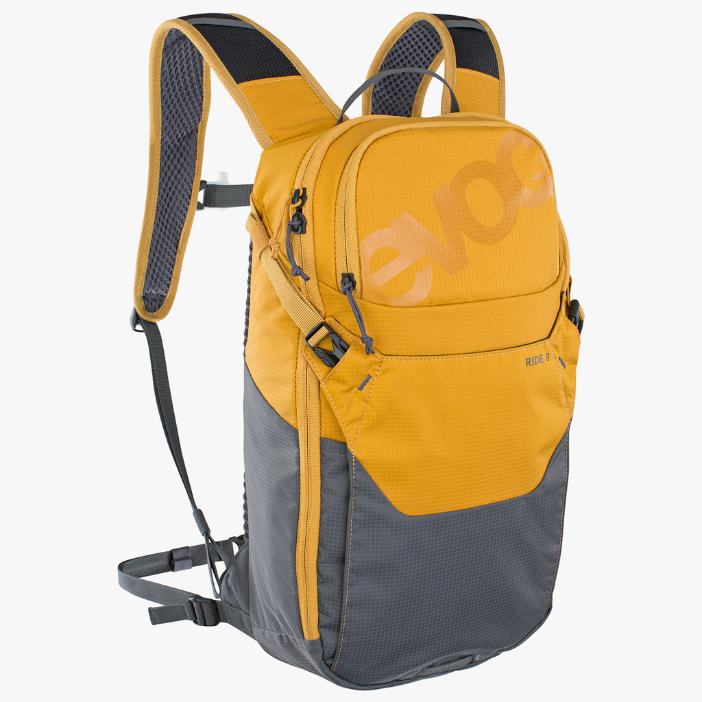 Evoc Ride 8L + 2L Bladder Fahrradrucksack in ORANGE