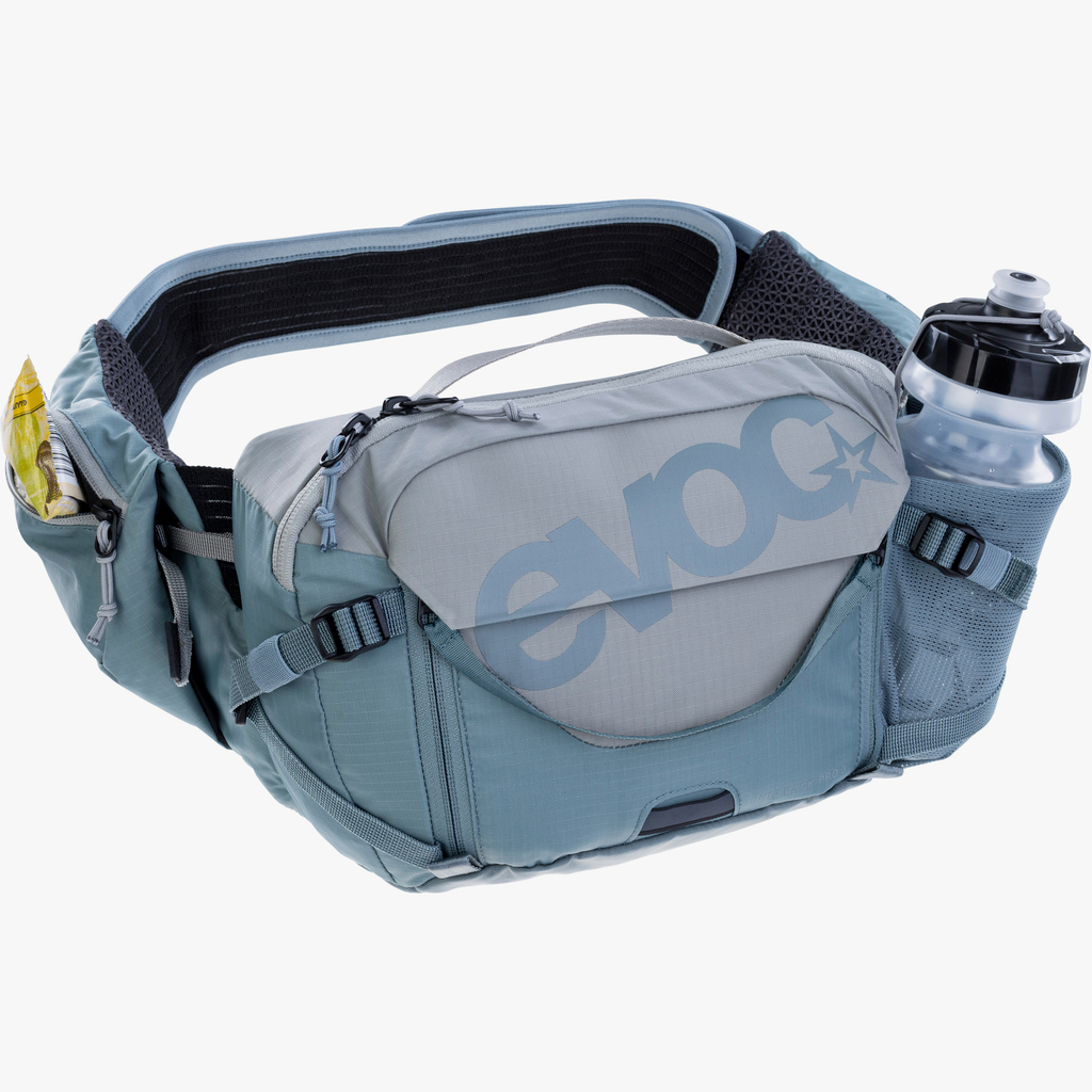 Evoc Hip Pack Pro 3L + 1,5L Bladder Hüfttasche in GRAU