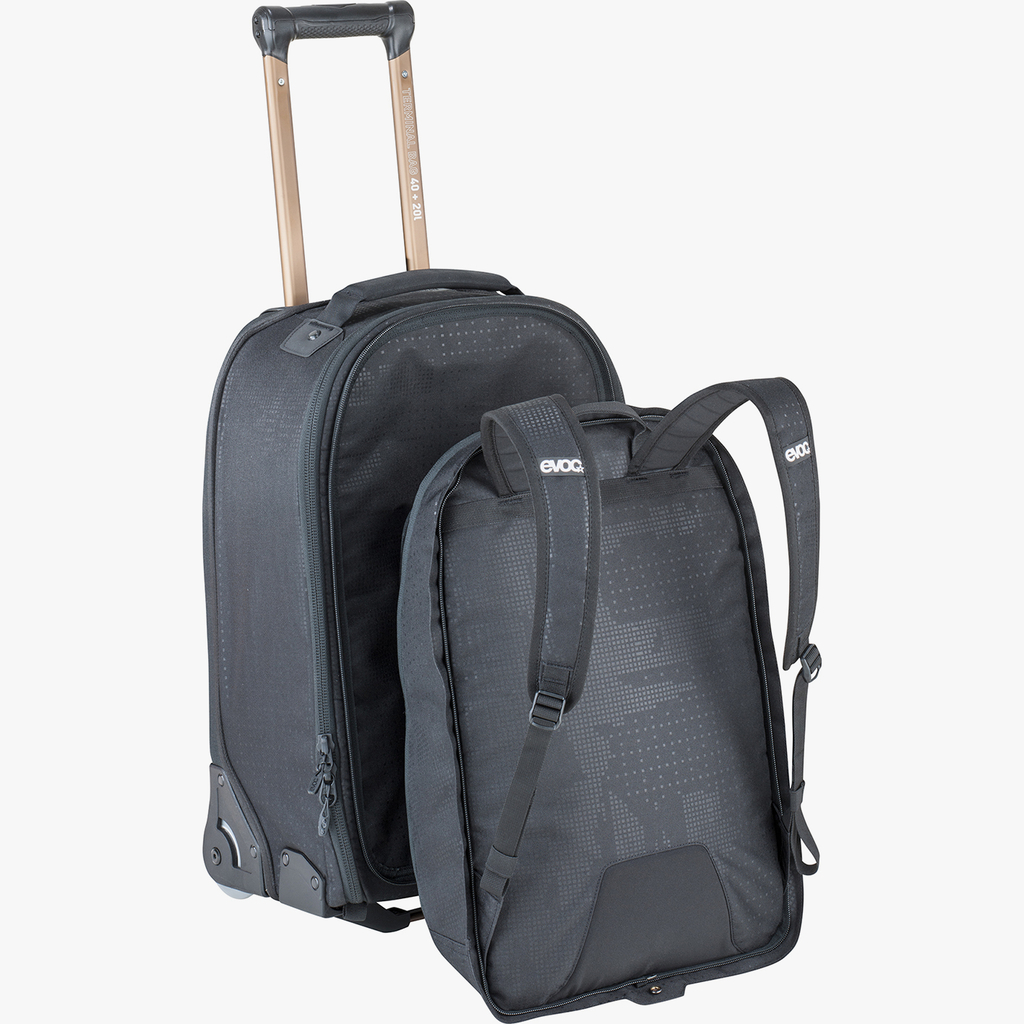 Evoc Terminal Bag 40+20L Rollkoffer in SCHWARZ