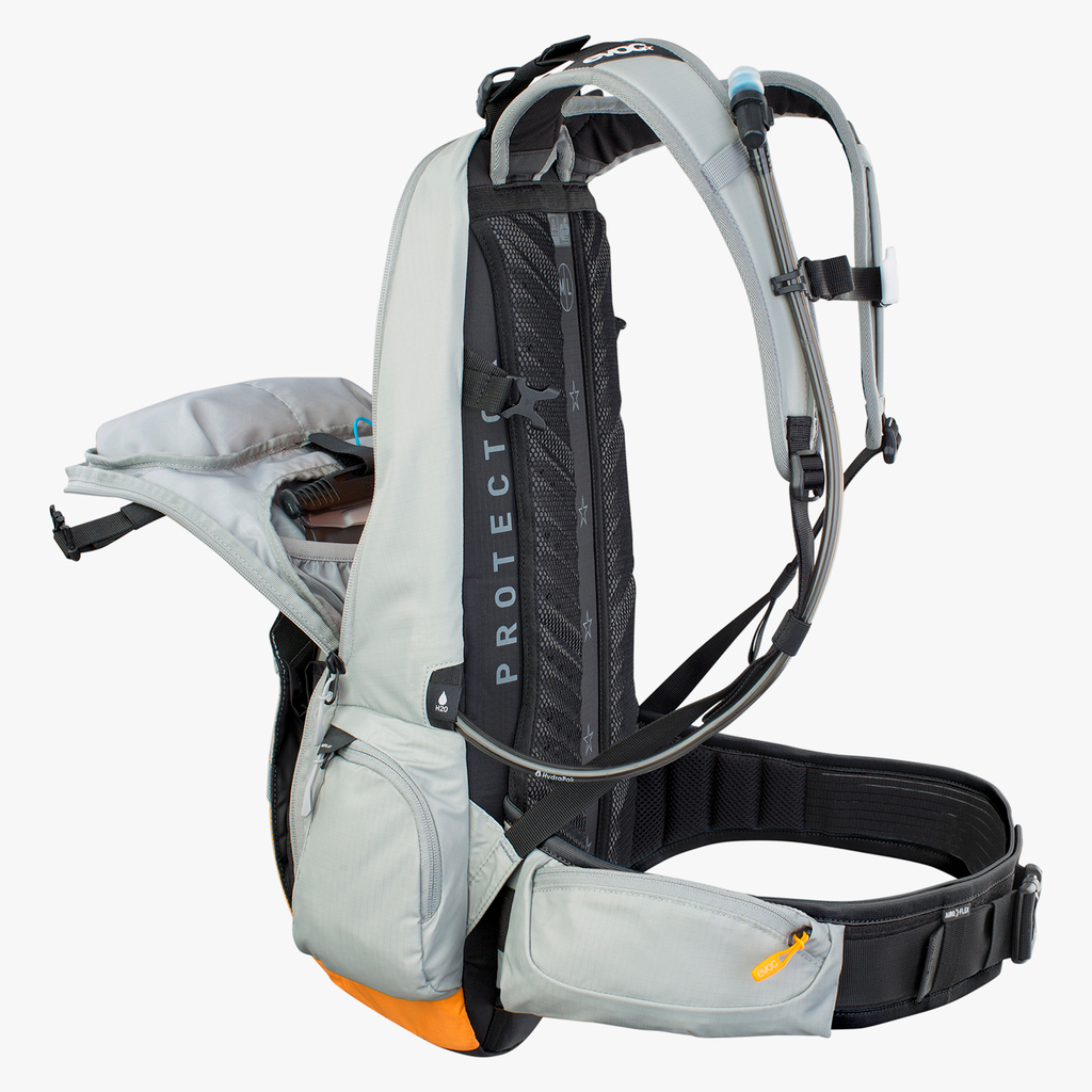 Evoc FR Enduro E-Ride 16L Protektoren-Rucksack in GRAU