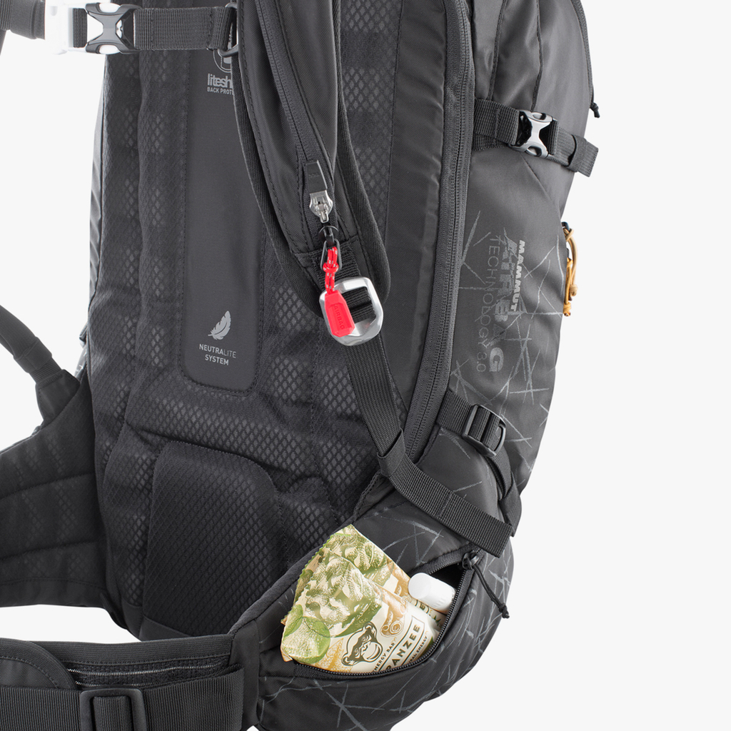 Evoc Line R.A.S. Protector 32L Airbag included Lawinenrucksack in SCHWARZ