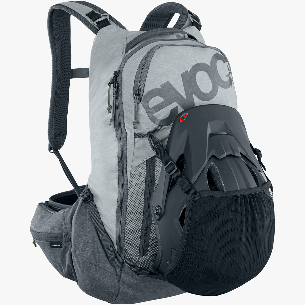 Evoc Trail Pro 16L Protektoren-Rucksack in GRAU