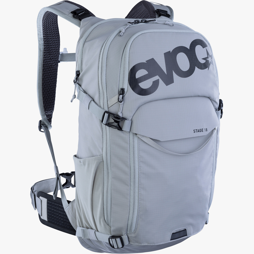 Evoc Stage 18L Fahrradrucksack in GRAU